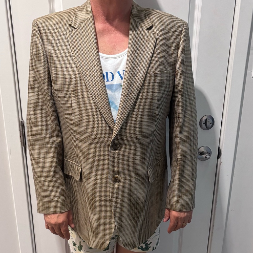 Men's Tan Blazer